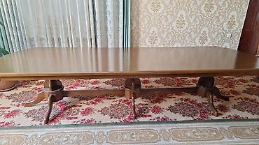 Столы: Стол для зала, Б/у, Не раскладной, Овальная — 4