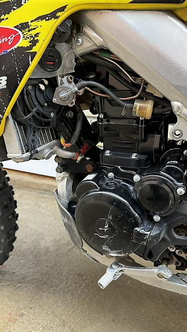 электра мото: Японец Suzuki RMZ-450 на моторе NB300 Мотор подогнан идеально — 9