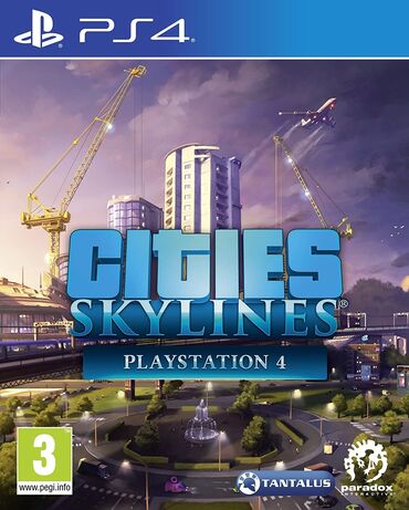 playstation 3 oyunlari: Ps4 üçün cities skylines oyun diski. Tam yeni, original bağlamada