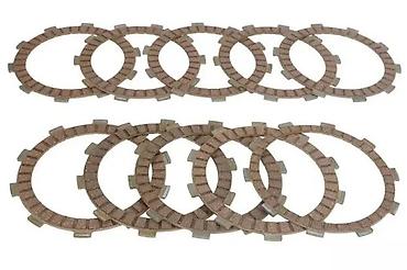 10 cm: Set lamela kvačila za motocikl – komplet frikcionih ploča - Tip — 1