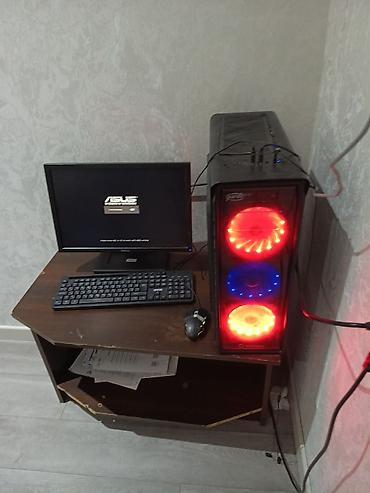 hp masaüstü bilgisayar: Stolüstü kompüter seti - Korpus: GameMax şüşə ön panel, 3 ədəd LED — 1