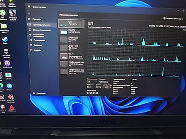 notebook: Игровой, Б/у, Intel Core i7, ОЗУ, RAM: 16 ГБ — 8