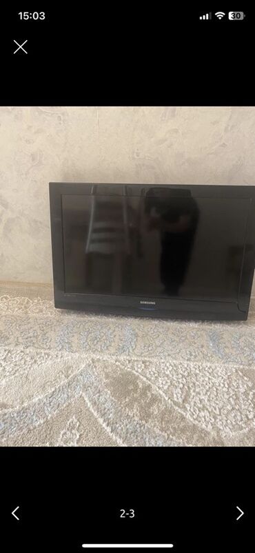 mantı qazanı: Б/у Телевизор Samsung LCD 32" 4K (3840x2160), Платная доставка