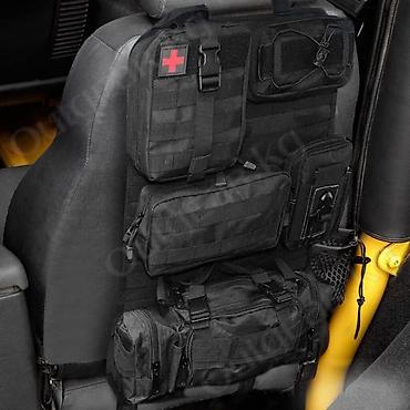 подсумки: 🟠 Автомобильный тактический molle органайзер с подсумками 🟠 ⠀ — 6