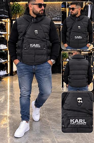 Karl Lagerfeld pancir muški prsluk NOVO Novo Veličine S M L XL 2XL