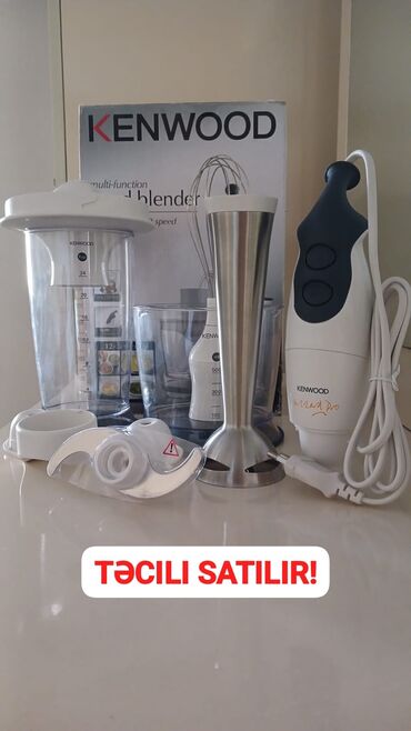 Ət çəkən maşınlar: Əl blender, Kenwood, Yeni, Pulsuz çatdırılma