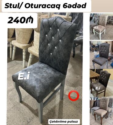 Çarpayılar: Qonaq otağı üçün, Yeni, Stul