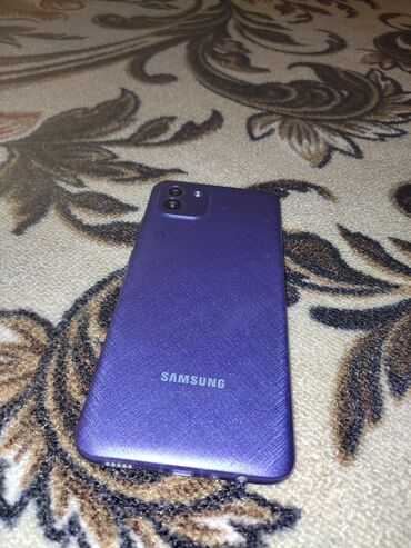 Samsung Galaxy A03, Б/у, 64 ГБ, цвет - Голубой, 2 SIM