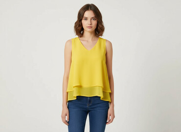 mohito bluzka z dekoltem v: Women's blouse, size M