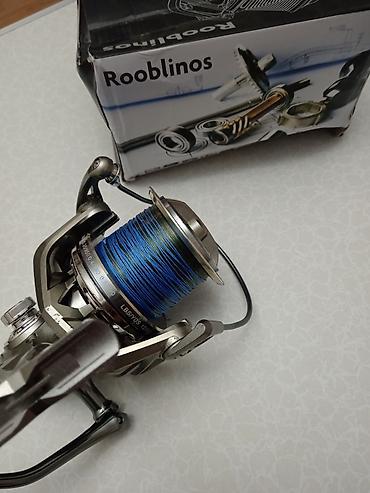 balıq toru: Rooblinos fırlanan balıqçılıq çarxı - Brend/model: Rooblinos (qutusu — 1