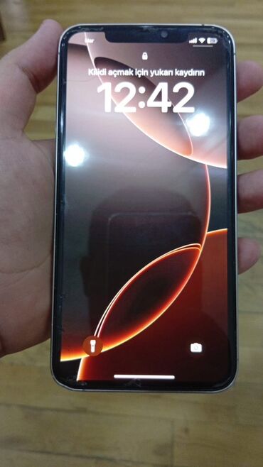 samsung a8 plus: IPhone X Plus, 256 GB, Gümüşü, Qırıq