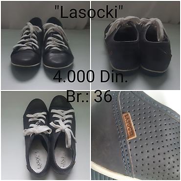 papuce sobne: Lasocki ženske cipele - Materijal: prirodna koža - Boja: teget - — 3