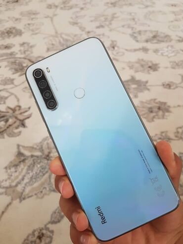 redmi note 9 pro бу: Xiaomi, Redmi Note 8T, Колдонулган, 64 ГБ, түсү - Көк, 2 SIM