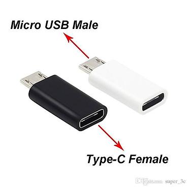 micro usb: Переходник Micro USB Female To Type-C USB3.1 Male б/к Арт.2088 — 2