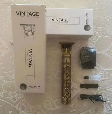 Личные вещи: Məhsul: VINTAGE T10 peşəkar trimmer Xüsusiyyətlər: - T-formalı kəsici — 3