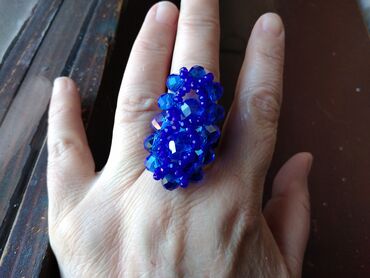 Prstenje: Ženski prsten, Handmade, Materijal: Kristal, Cirkon — 3
