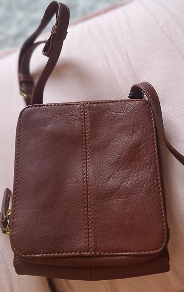 jacques lemans: Кожаная сумка-кроссбоди American Leather Co. - Материал: натуральная — 3