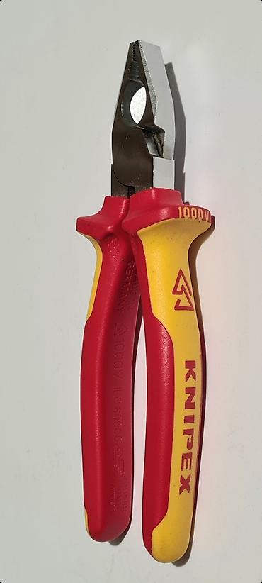 alat za oluke: Knipex 02 06 180 profesionalna kombinovana klešta sa visokim prenosom — 7