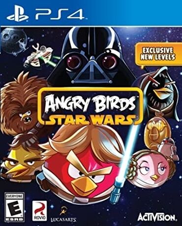 angry birds oyuncaq dsti: Ps4 üçün angry birds star wars oyun diski. Tam yeni, original