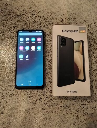 Telefon üçün soyuducular: Samsung Galaxy A12, 32 GB, rəng - Qara, İki sim kartlı
