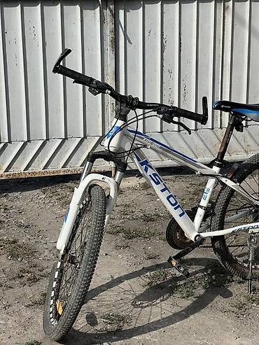 rox 01: Продам велосипед KSTON 🚲 Б/у, 26” колёса, рама 16’’, передняя — 4