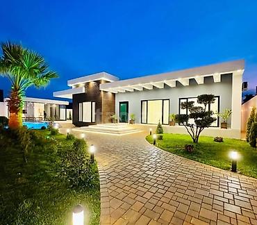 Daşınmaz əmlak: Müasir dizaynlı villa – geniş həyət və hovuz kompleksi - Layihə — 2