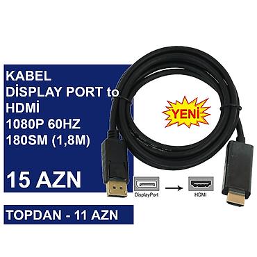 Digər kompüter aksesuarları: HDMİ Kabellər ⭐Type-C (USB-C) to HDMİ 2.0vers 1,8m 4K 60HZ – 30 AZN — 5