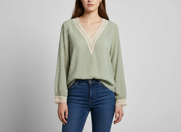 shein odzież wierzchnia plus size: Shein, Жіноча блуза, розмір L