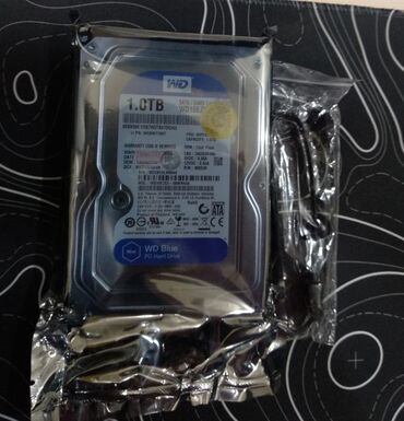 жесткий диск для ноутбуков: Накопитель, Новый, Western Digital (WD), HDD, 1 ТБ, 3.5", Для ПК