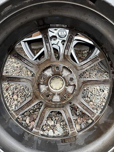 Диски: Литые Диски R 19 Hyundai, Комплект, отверстий - 5, Б/у — 7