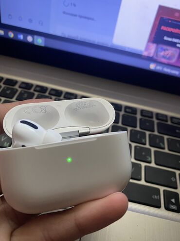 airpods pro не оригинал: Вакуумдук, Apple, Колдонулган, Электр зымсыз (Bluetooth), Классикалык