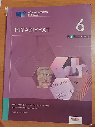 Riyaziyyat Testlər 6-cı sinif, DİM, 1-ci hissə, 2019 il