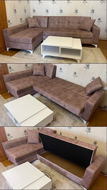 islenmis divan: Диван, Б/у, Раскладной, С подъемным механизмом — 1