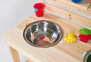 Dečije kuhinje: Drvena “mud kitchen” kuhinja za igru – Pinolino Paul - Materijal — 2