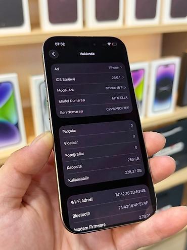 iphone 14 max: IPhone 16 Pro, 256 GB, Natural Titanium, Face ID — 4