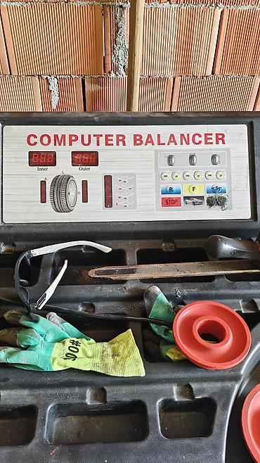mini generator satışı: Avtomobil təkər servisi üçün avadanlıq paketi 1) Təkər balanslaşdırma — 1