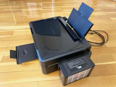 işlənmiş printer satışı: EPSON L364 model rengli printer. 3 funksiyasi da var (kopya - print -