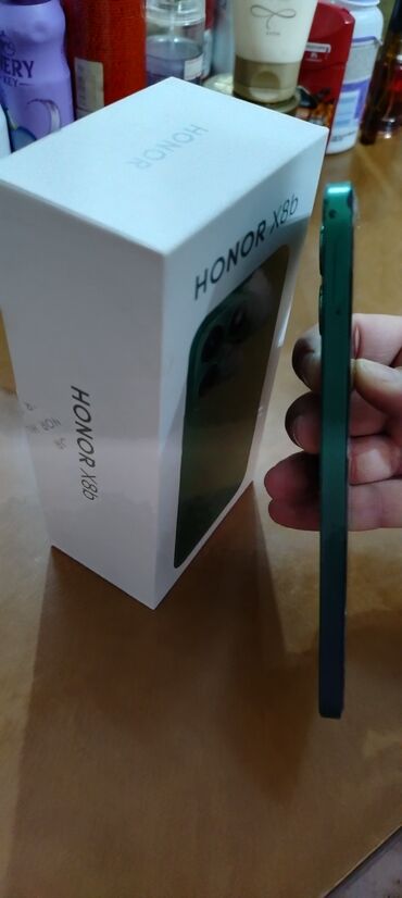 Honor: Honor X8b, 256 GB, rəng - Yaşıl, Sensor, Barmaq izi, İki sim kartlı