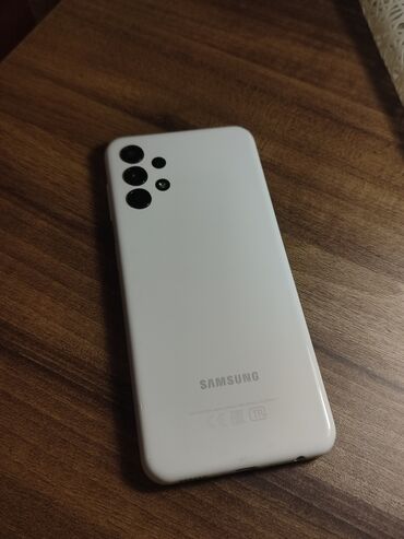 samsung 55q67: Samsung Galaxy A13, 64 GB, rəng - Ağ, Barmaq izi, İki sim kartlı