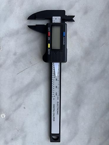 Ölçmə cihazları: Rəqəmsal ştangenpərgar - Ölçü diapazonu: 0–100 mm (0–4 inch) - — 1