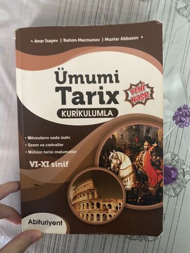 6 ci sinif ümumi tarix: Salam ümumi tarix derslik