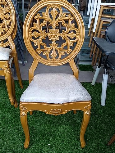 dairevi masa: Yeni, Kvadrat masa, 4 stul, Açılmayan, Stullar ilə, Metal, Çin — 3