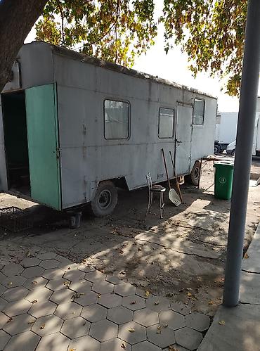 Передвижной вагончик-прицеп бытового назначения. Подходит для
