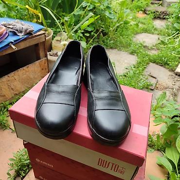 Туфли: Туфли кожаныецвет черный,размер 38 (-1500 сом Туфли из натуральной — 11