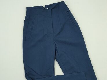 bluzki niebieska damskie: Material trousers, SinSay, XS (EU 34), condition - Very good