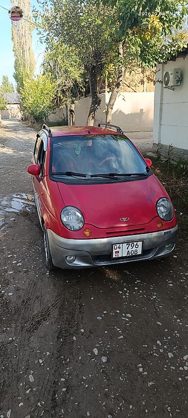 Daewoo: Daewoo Matiz: 2001 г., 0.8 л, Механика, Бензин, Хэтчбэк — 2