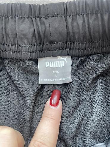 брюки рубашки: Мужские брюки, L, Puma, Б/у, цвет - Серый — 5