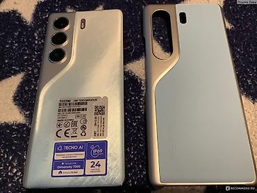Tecno Camon Pro, Б/у, 256 ГБ, цвет - Белый, 2 SIM