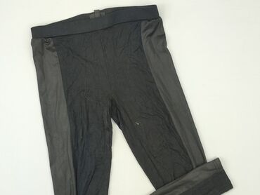 spódnice falbany w kwiaty: Leggings, Topshop, L (EU 40), condition - Good