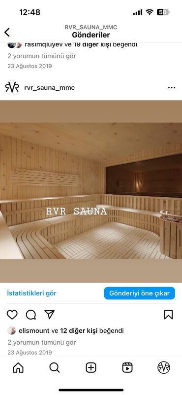 Digər tikinti xidmətləri: Sauna tikilməsi Saunaların tikintisi və təmiri Bakıda RvR Sauna MMC — 4